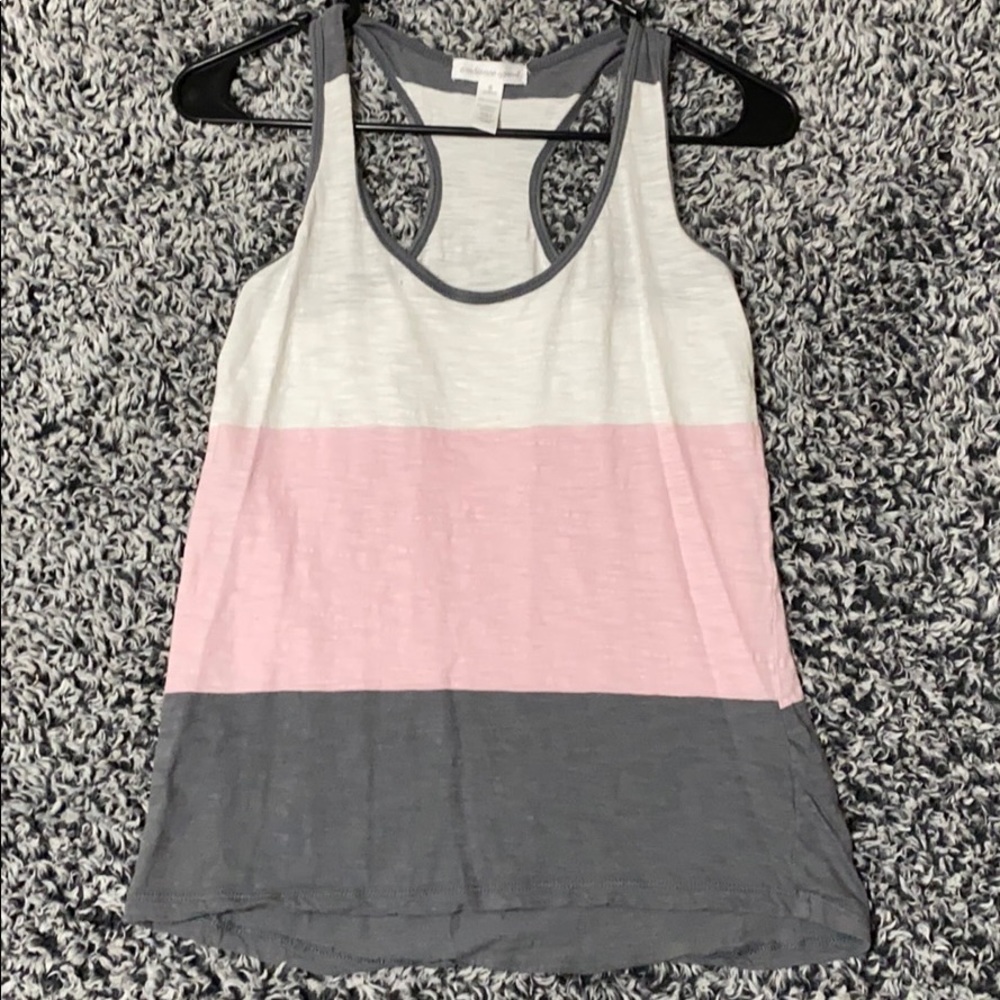 Colorblock small tank top